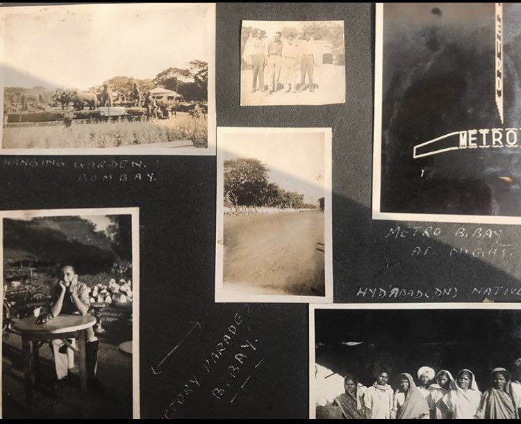 Very old pictures of bombay clicked by grandfather (1945).