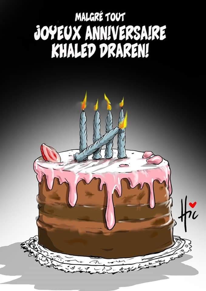 Rsf Sur Twitter Joyeux Anniversaire Khaleddrareni Nous Continuerons Notre Mobilisation Sans Relache Jusqu A Ta Liberation Pour Un Journalisme Libre Et Independant En Algerie Happyfreekhaled Cdeloire Rsf Avec Hiccartoons T Co 6xizntnuta