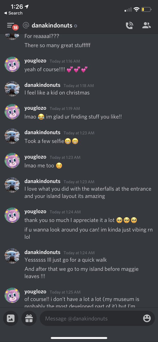 she is so fucking nice 😭😭😭 i can’t believe anyone likes my stinky underdeveloped island