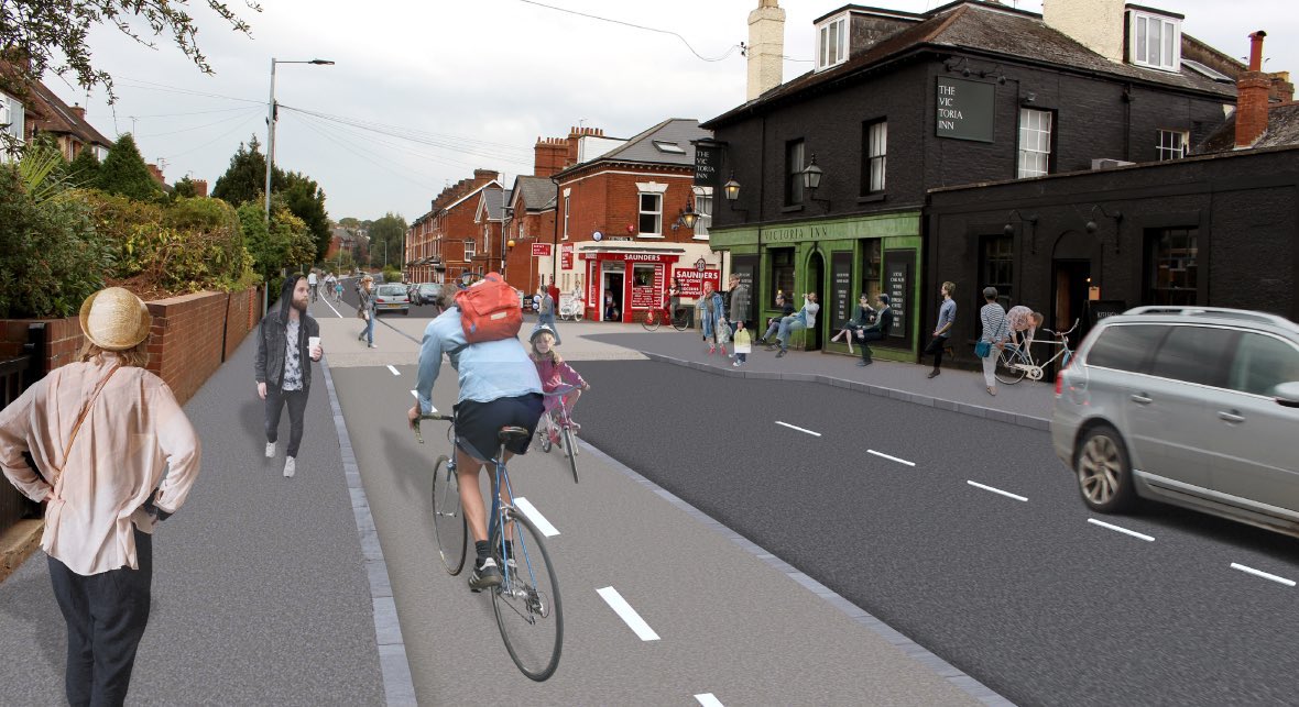 Hopeful that @stuarthughescc &amp; <a href="/DevonCC/">Devon County Council</a> can capitalise on the forthcoming funding for facilitating walking and cycling with design &amp; implementation plus longer term planning. 

If it helps <a href="/ExeterCycling/">Exeter Cycling</a> have articulated a vision for #Exeter to be Safe, Convenient, and Connected.