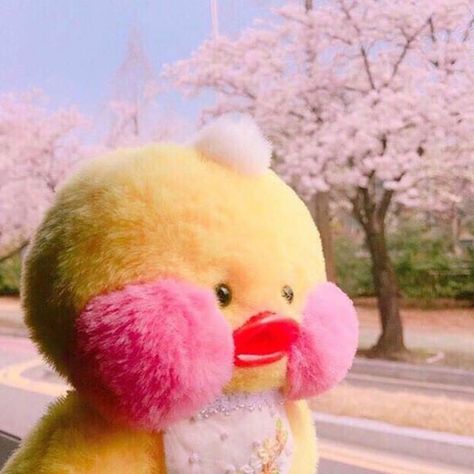 jinyoung as the pouty lalafanfan duck, a very important thread 