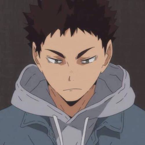 Iwaizumi Hajime: - caring !!! - funny - would vibe !! like 85% - hed probs b a lil uncomfy with me clinging onto him