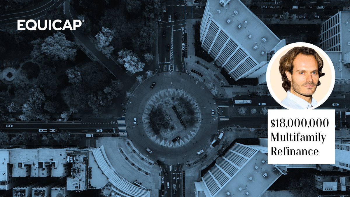 #Equicap arranges $18 million #Multifamily #refinance <a href="/2/">A 2-loop</a>.95% fixed for 5 years. #DebtPlacement #TradedNY