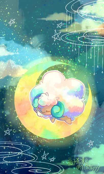 #エルフーンの日
せっかくなので過去絵も掲載? 