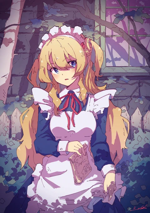 花でいっぱいにするか #pixiv https://t.co/xIZSCsgyiS
#メイドの日 