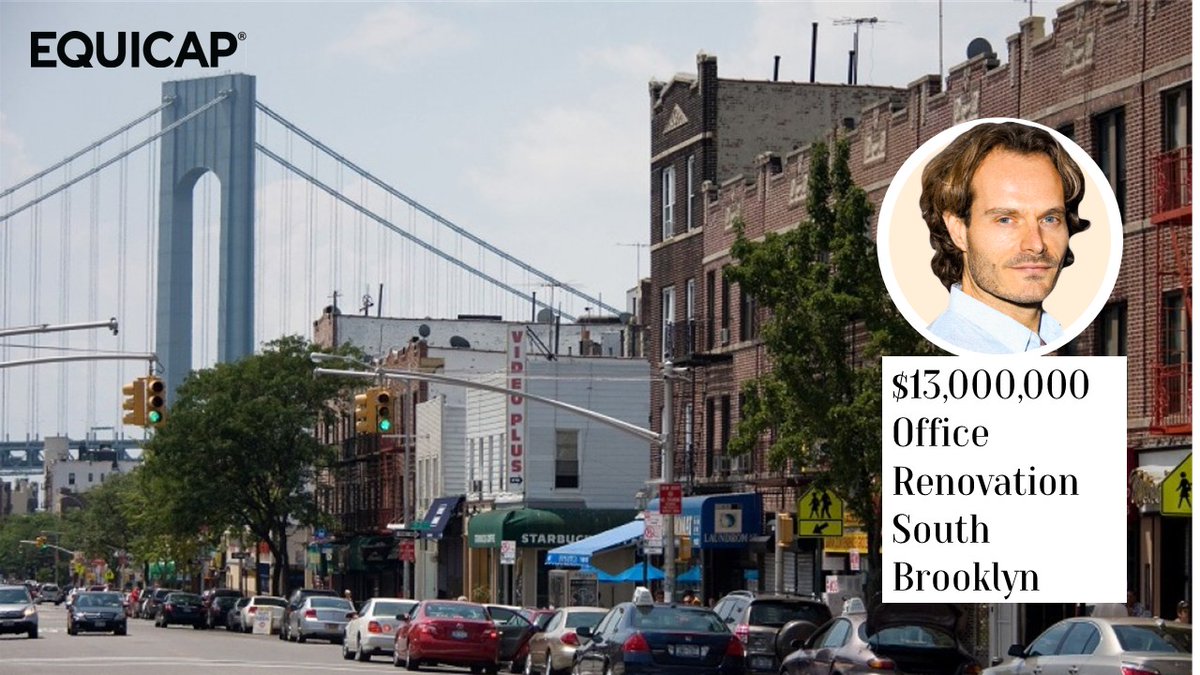 #Equicap arranges a $13.5 million #ConstructionLoan for a spec #OfficeBuilding conversion in South Brooklyn. #Financing was provided by a PrivateLender at a competitive interest rate. #DebtPlacement #TradedNY