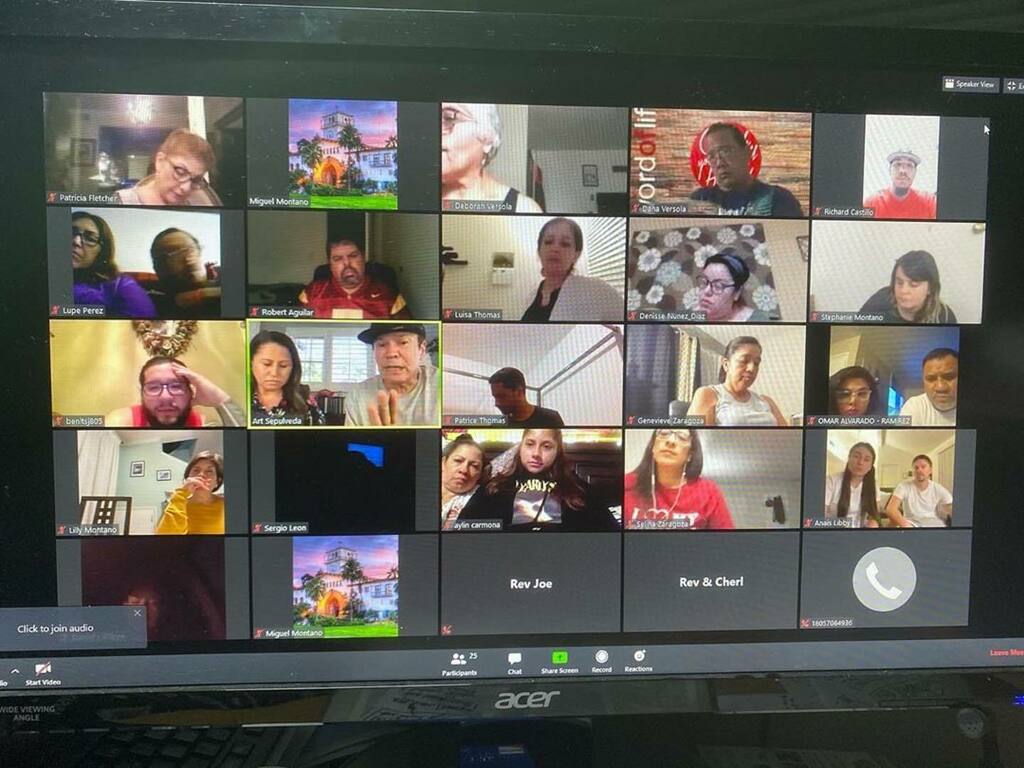 Art_Sepulveda's tweet photo. Our Word of Life Santa Barbara team had a great time hearing from Pastors Art &amp; Kuna online! #OneChurchManyLocations #WordOfLifeHI https://t.co/FlErfqxV5t https://t.co/G39qQrOfLD