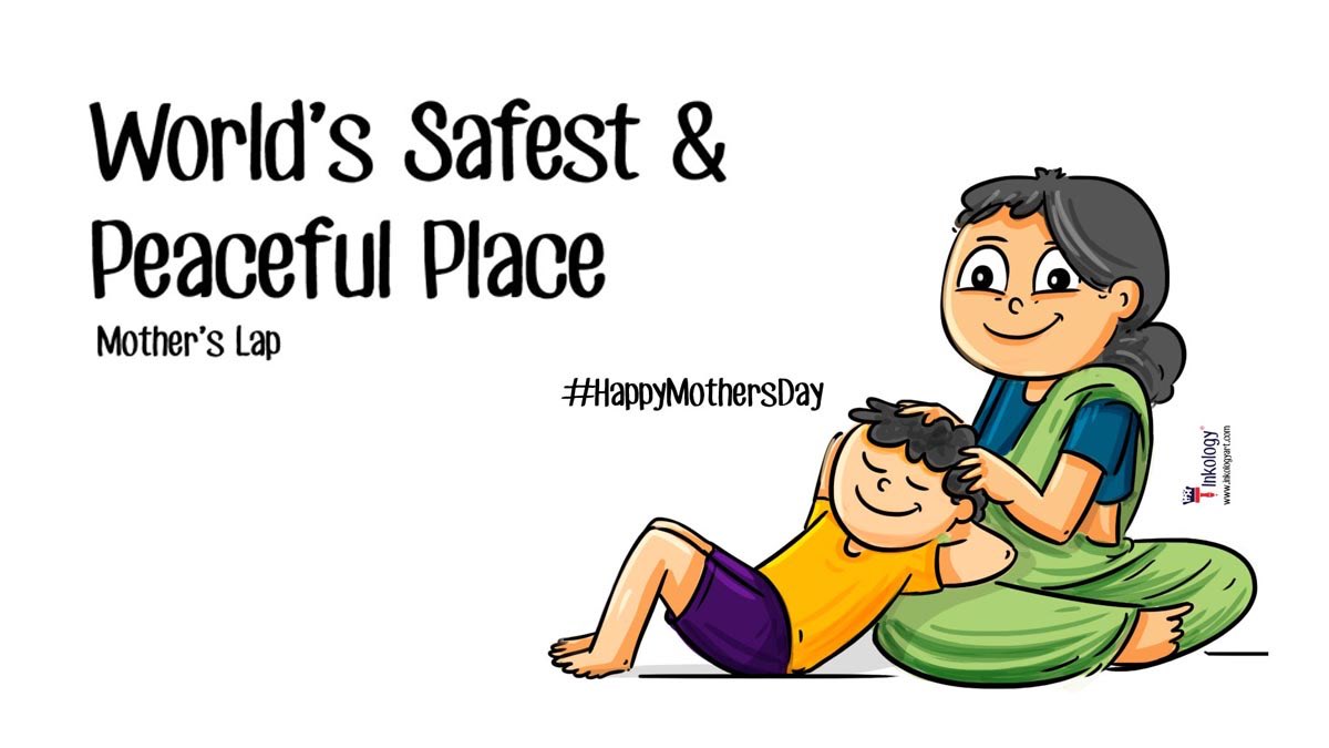 The only safest and peaceful place in the world.. 
#HappyMothersday  

#MothersDayOnMOM #mothersday2020 #lovemom
#quote #quoteoftheday #quotes #illustration #illustrations
#illustrationoftheday #illustrations #life #lifelesson #quotestoliveby #quote #inkologyquote #quotesofinsta