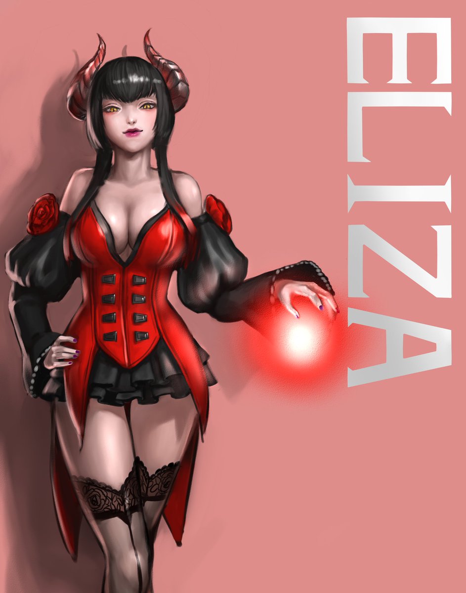 Celega1090's tweet photo. #tekken #eliza https://t.co/j4rDpA0b5u