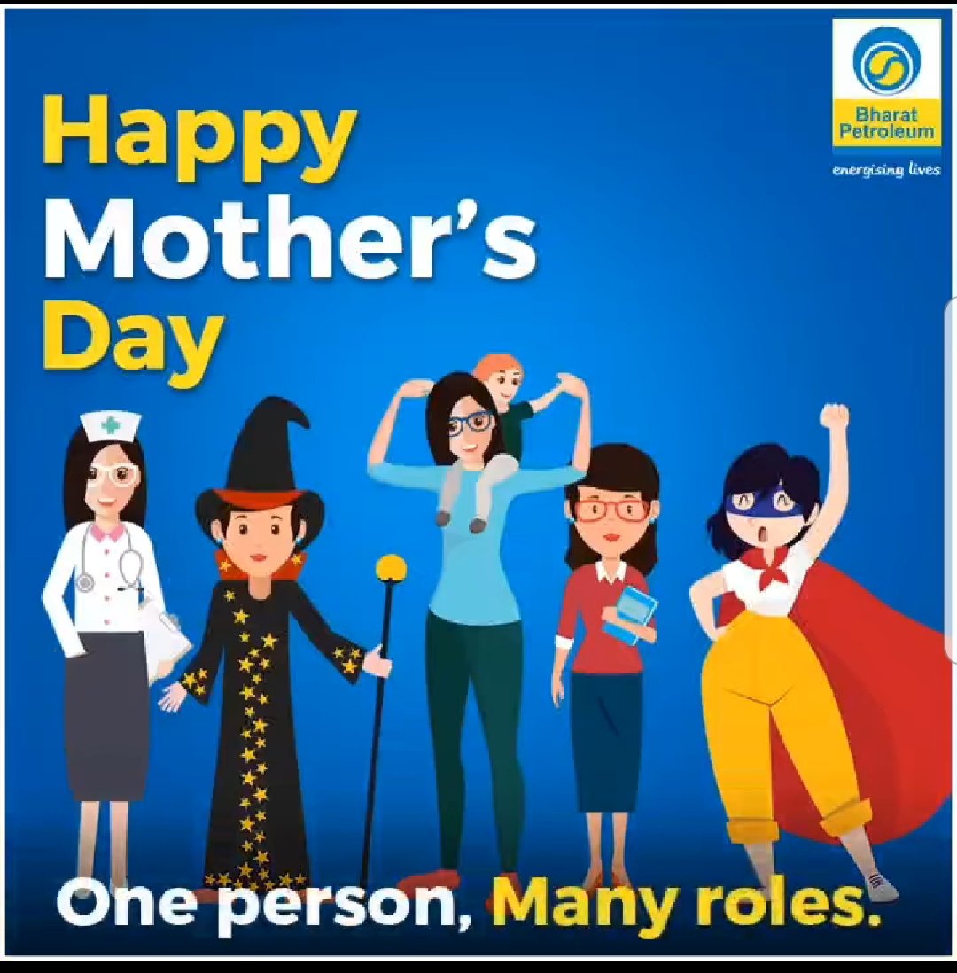 ShilpaDoshi's tweet photo. #mothersday2020 #bpcllpg #lpg #premiergasservice #bharatpetroleum https://t.co/MXu9sGJnbQ