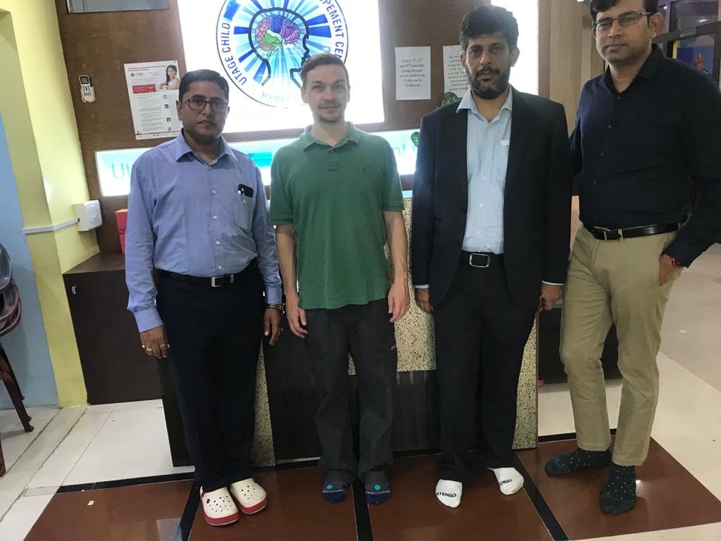 UtageAnd's tweet photo. Foreign delegate visit to Utage Child Development Centre.

Contact: 040 6688 4888
Visit: https://t.co/p1L9PkIUk0
.
.
.
#Utage #UtageChildDevelopmentCenter #Hyderabad #ForeignDeligates #PediactricNeurology #Neurology #ChildrensHospital #ChildDevelopment #Neurologist  #NeuroCare https://t.co/ElASsbVzmt