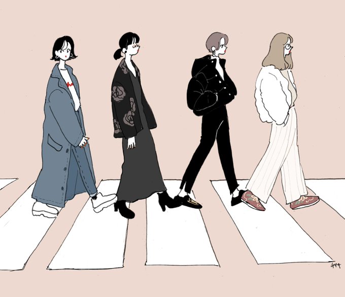 ディズニーに行けないから描いた 春プリンセスたち Cahoのイラスト