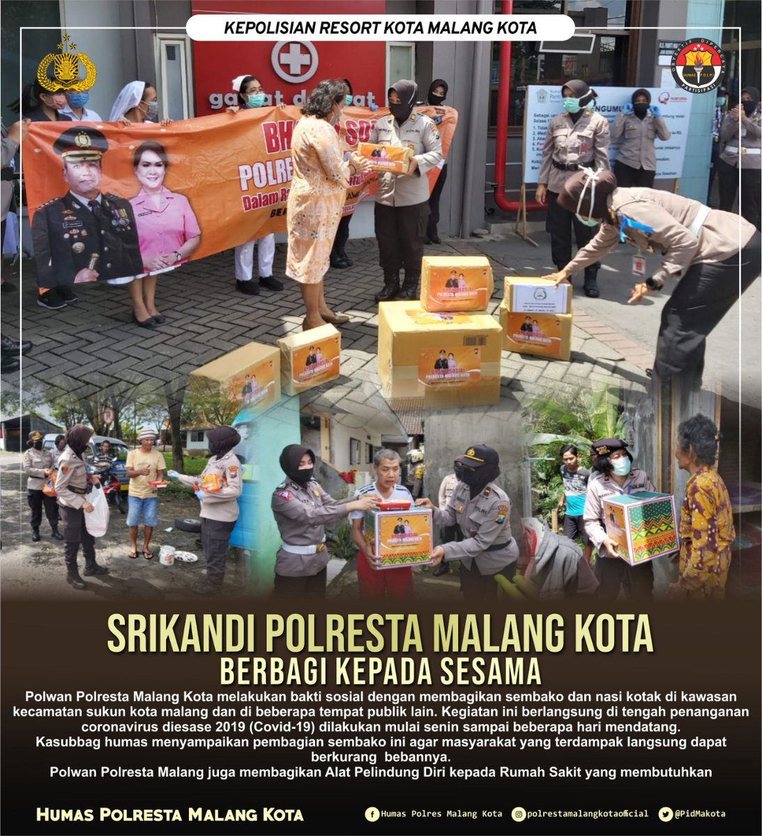 ad3333ck's tweet photo. Sang abdi negara menjunjung tinggi tanggungjawab. Tekat pengabdian yang kuat untuk melindungi dan melayani rakyat

#PolriPeduliRakyat https://t.co/bWSski0QY8