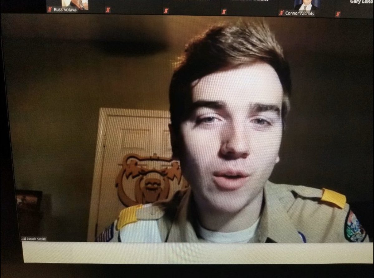 OAsectionG5's tweet image. Today was a great start to our ACT Conference! We were joined by our National Chief Zach, our National Vice Chief Noah, and our Central Region Chief Patrick! There were some great training sessions and discussions provided by these 3 in addition to our own Vice Chief Matthew!