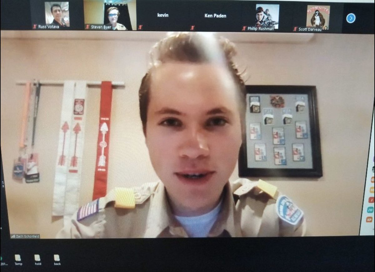 OAsectionG5's tweet image. Today was a great start to our ACT Conference! We were joined by our National Chief Zach, our National Vice Chief Noah, and our Central Region Chief Patrick! There were some great training sessions and discussions provided by these 3 in addition to our own Vice Chief Matthew!