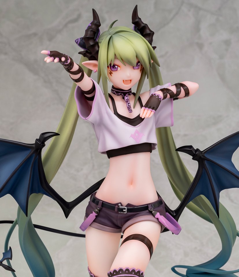 「ダイキ工業様にてリィスちゃんのフィギュア予約開始しております('ω')ノ
いろい」|DELUXE巛のイラスト