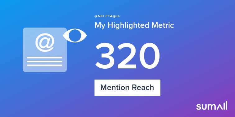 My week on Twitter 🎉: 1 Mention, 320 Mention Reach, 3 New Followers. See yours with sumall.com/performancetwe…