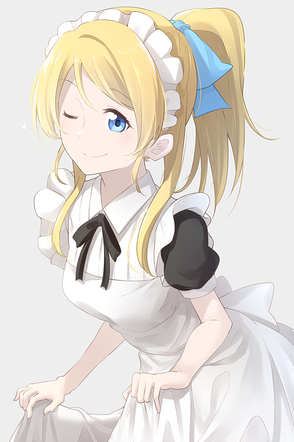 絢瀬絵里 「#メイドの日 」|モルゲンのイラスト