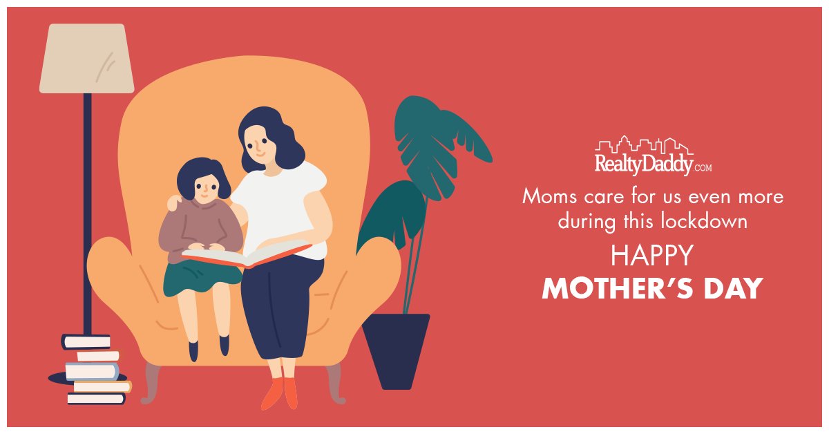 RealtyDaddyIN's tweet photo. For all you do and all the roles you play in our lives, we thank you!

RealtyDaddy wishes you all a very happy Mother’s Day!

#RealtyDaddy #MothersDay #MothersDay2020 #HappyMothersDay #Mother #Mom #MothersDayWeekend #MotherLove #Mothercare #Maa #Mummy #MothersDaySpecial #Family https://t.co/A777BBzC6s