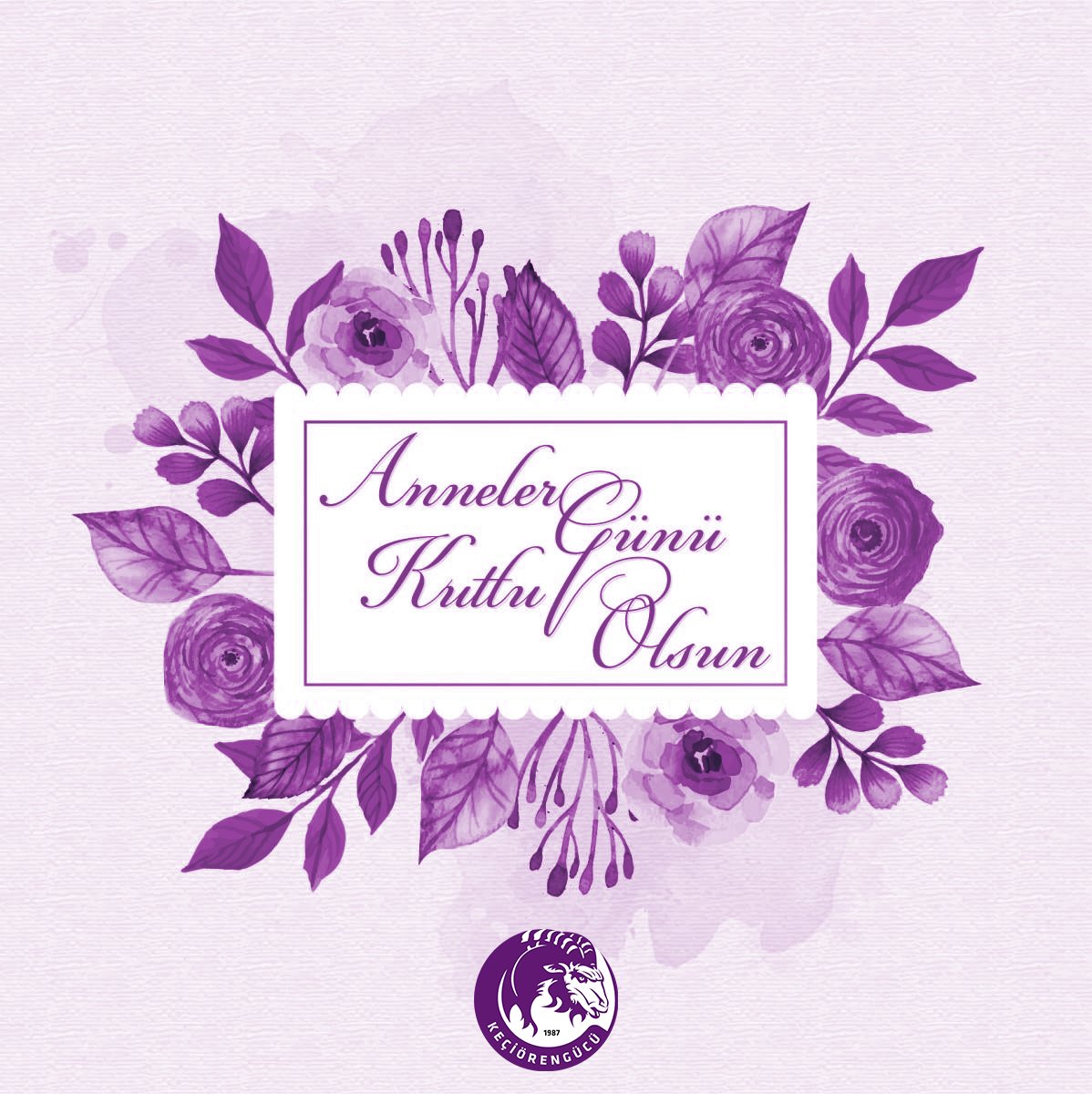 Annelerimizin günü kutlu olsun.💜  #AnnelerGünü