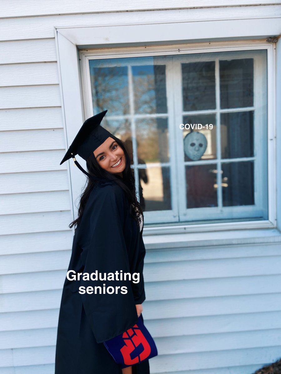 Coll_McCormick's tweet photo. What it feels like to be a graduating in 2020...#Classof2020 #Covid_19 #seniors2020 https://t.co/QgNTwaZPuN
