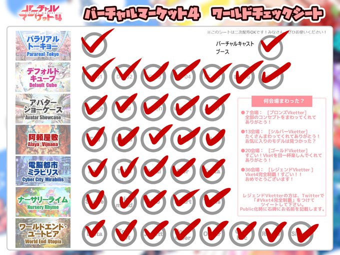 Vketスタンプラリーのtwitterイラスト検索結果