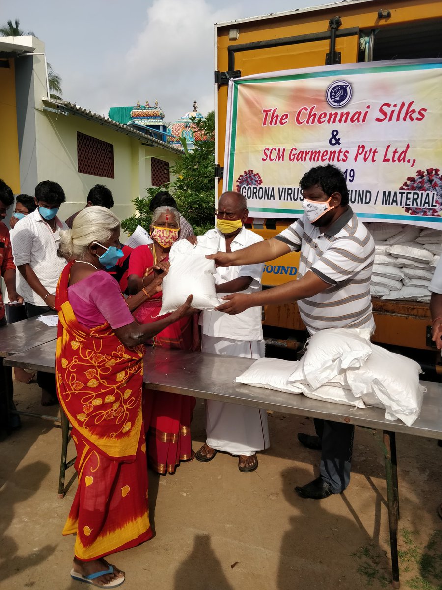 SCMGroups's tweet image. #corona #Covid_19
@thechennaisilks
@SreeKtm
@SCMGroups
10.05.2020 issued Rice Bags for 310 Nos
at Kongalnagaram Pudur , Udumalpet Tk 

By 
Karthivel.T, Dhanabal.R Vijayakumar.T
through Subramaniam , Balamani