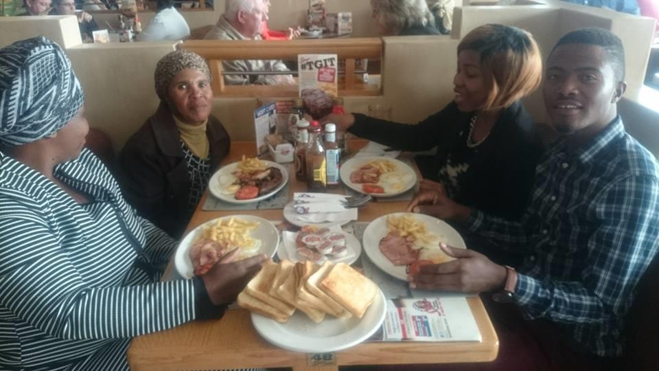 Ezyletuka's tweet photo. @AquafreshSA That's me, my wife and our mothers (my mom is no more). Mom thought me to trust God in everything I do. I'm am who I am because of her. I miss her. https://t.co/pCwwitAmt7