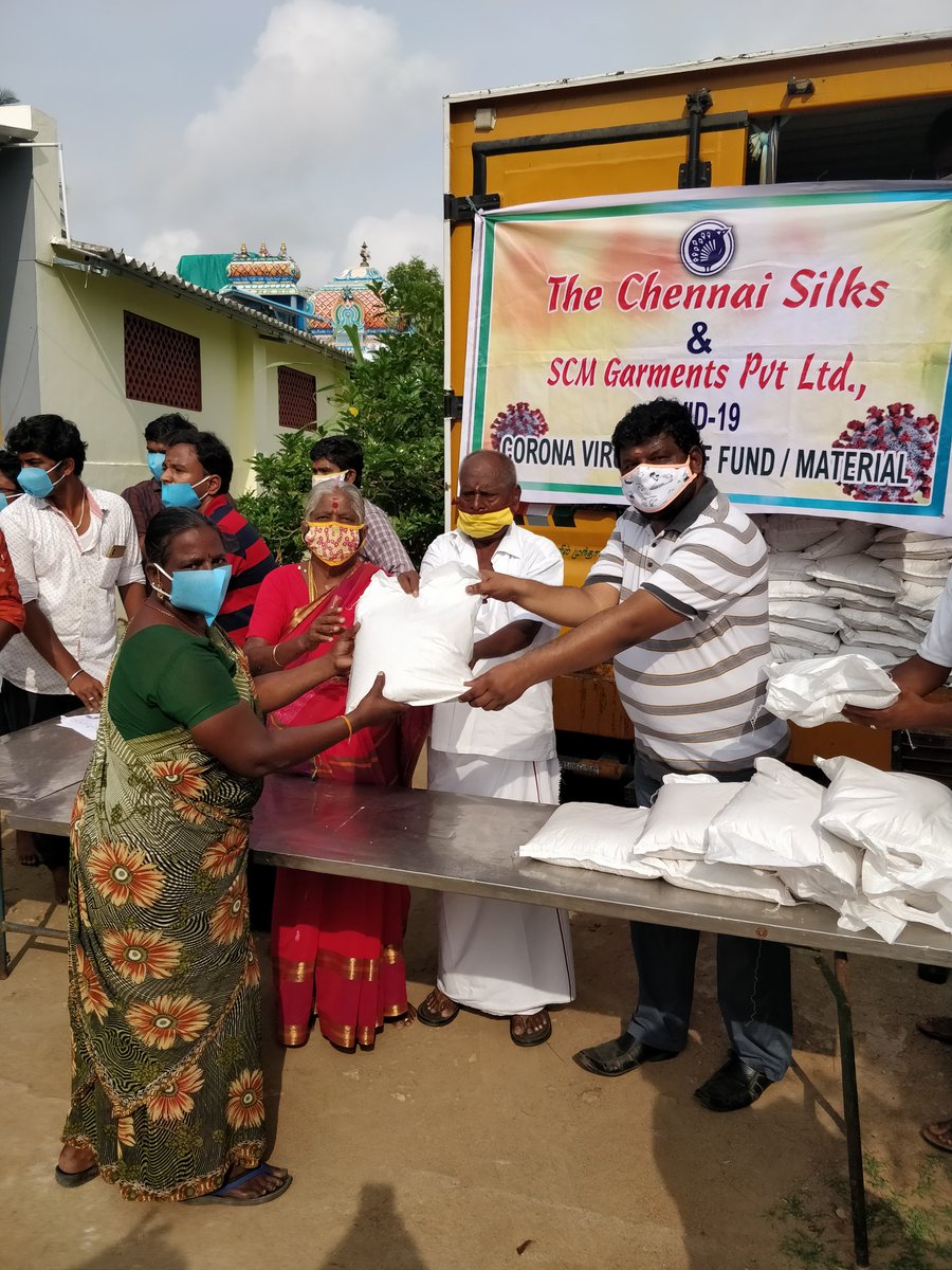 SCMGroups's tweet image. #corona #Covid_19
@thechennaisilks
@SreeKtm
@SCMGroups
10.05.2020 issued Rice Bags for 310 Nos
at Kongalnagaram Pudur , Udumalpet Tk 

By 
Karthivel.T, Dhanabal.R Vijayakumar.T
through Subramaniam , Balamani