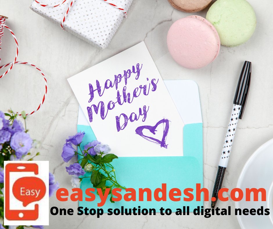SandeshEasy's tweet photo. wishing you very happy mothers day. easysandesh- a one stop solution to all digital needs,

More Information, You can 
Visit Us: https://t.co/mmQjLdeCJm
Contact Us: 07356837331

#easysandesh
#MothersDay 
#motherday2020
#MotherLove 
#motherhood 
#SundayThoughts 
#मातृ_दिवस https://t.co/M6w6bv3mfa