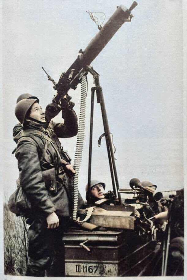 With 314 German kills the Dutch Air Defense Artillery was quite succesfull in May 1940.  #WW2