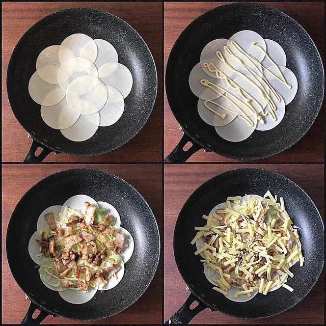 おうちじかんで簡単ご飯！餃子の皮でピザが作れるｗｗ