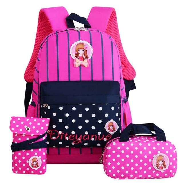 Shoppersbase's tweet image. Delune Cute Printing 3 Pcs/Set Girls Backpack tinyurl.com/y72edj27
 #backpack #NorthFaceBackpacks