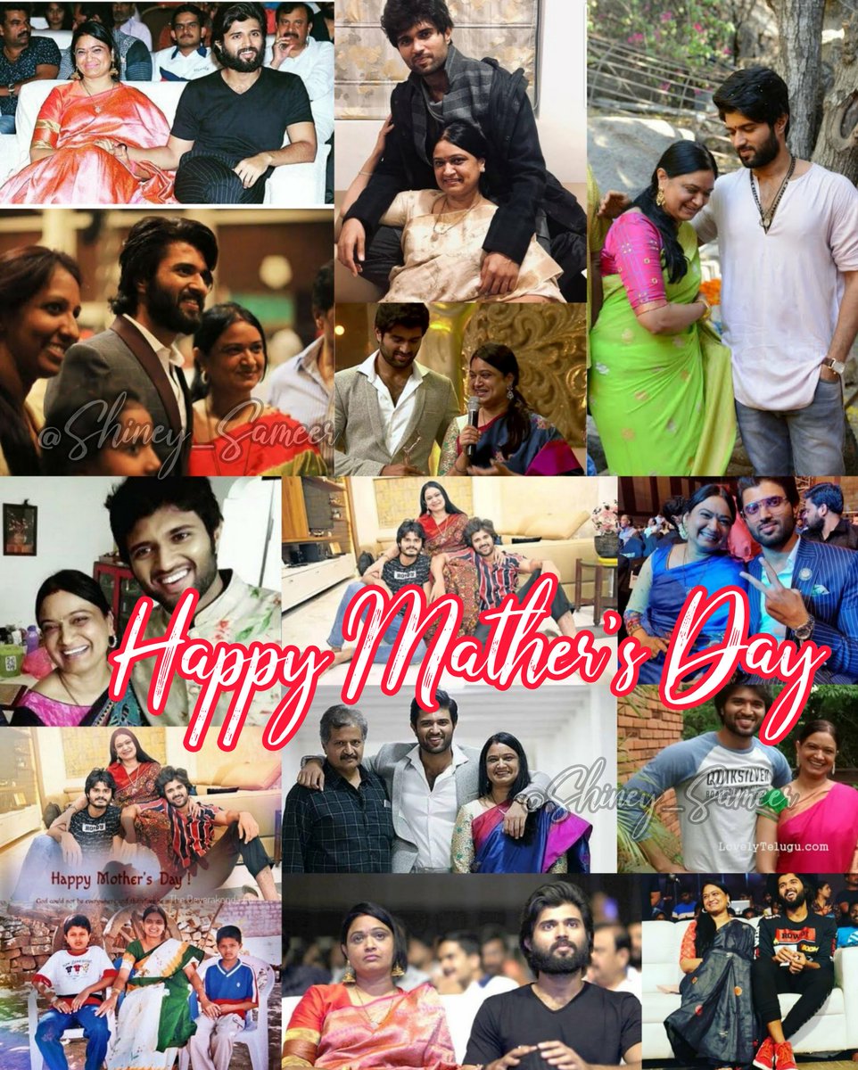 SameerShiney's tweet photo. Happy Mother's Day 💞
@TheDeverakonda 
@ananddeverkonda 
#VijayDeverakonda https://t.co/IzWapPkPOO
