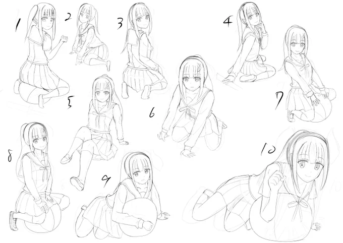 やっぱりコスプレの方がアウトプット楽しい
顔が少しは上手く描けるようになった。スカートがやっぱり難しい。 #おはクロ 