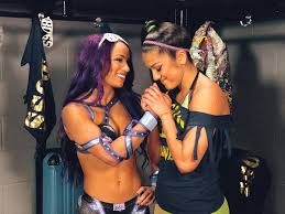 MOffenwanger's tweet photo. some people just have that amazing connection and chemistry. But,none like the boss n' hug connection though๐๐ @bossnhugconnection #thatchemistry #thatconnection @SashaBanksWWE @itsBayleyWWE https://t.co/oaOe5mkUlz