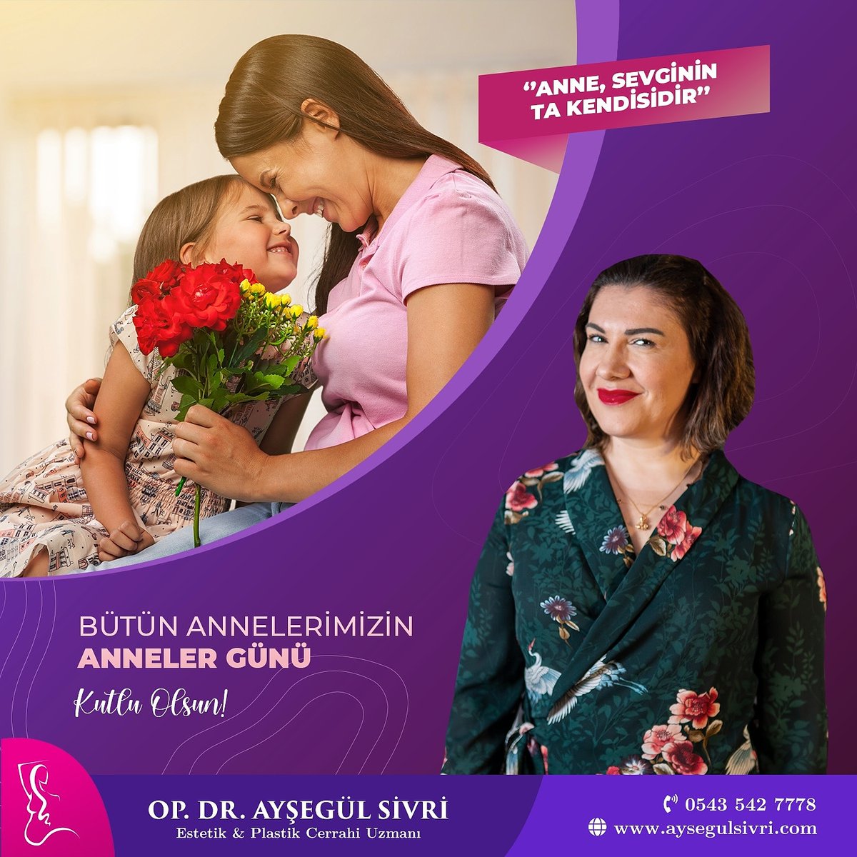 aysegulmd's tweet photo. Annelerimizin ve anne olmamasına rağmen annelik yapan herkesin #AnnelerGünü kutlu olsun.❤️🌸 https://t.co/Jx9xf2QXvQ