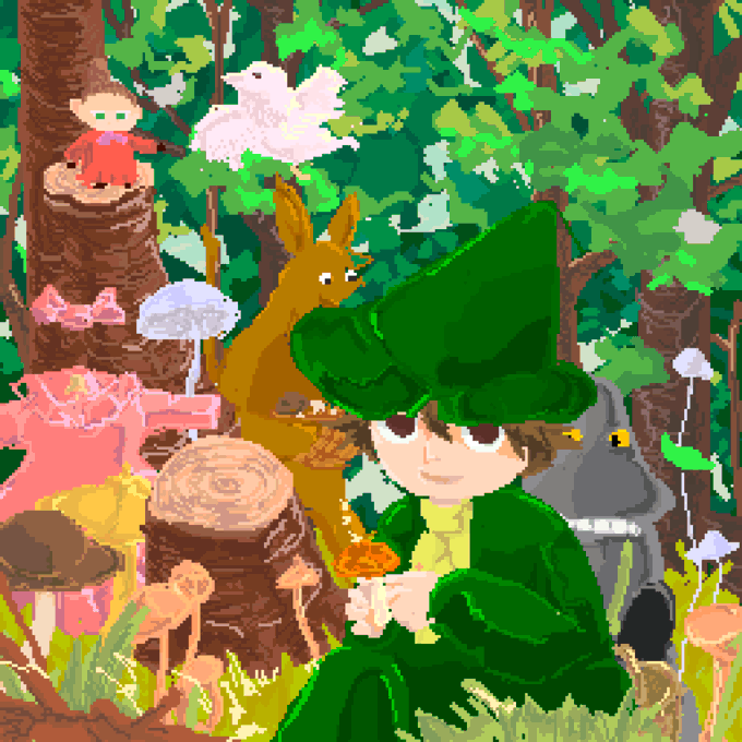 スナフキンのtwitterイラスト検索結果