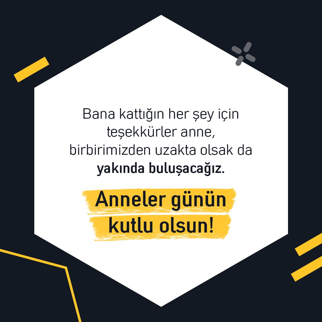Bu yıl Anneler Gününü annelerimizden ayrı geçirsek de desteklerini her zaman yanı başımızda hissediyoruz. Keşfetmeyi, üretmeyi ve bize hayal kurmayı öğreten, ilk adımdan beri destekçimiz tüm annelerin #AnnelerGünü kutlu olsun! 🌸 #AnneDesteğiyleOlur #destekleolur