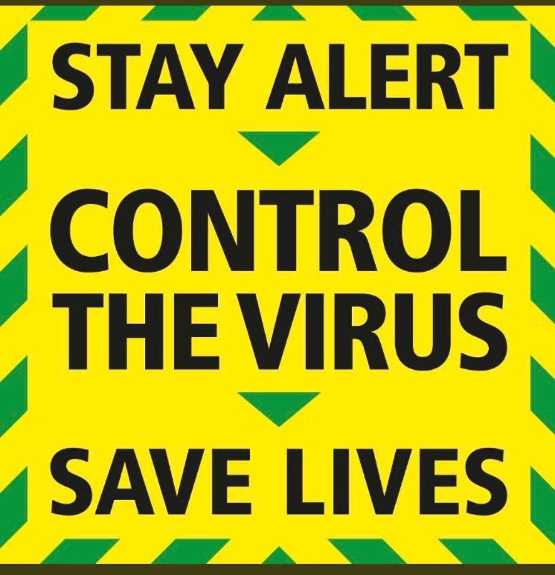 What would happen if you gave an Apprentice candidate 2 hours to design a pandemic slogan.
'We should make it look as radioactive as possible'
'And it should say #StayAlert'
'But that doesn't make any se.....
'Print it, I'm team leader on this task and we've a deadline here'