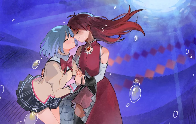hehe i did a sayakyo collab with fishy (@fishyyuzi) ^^ 