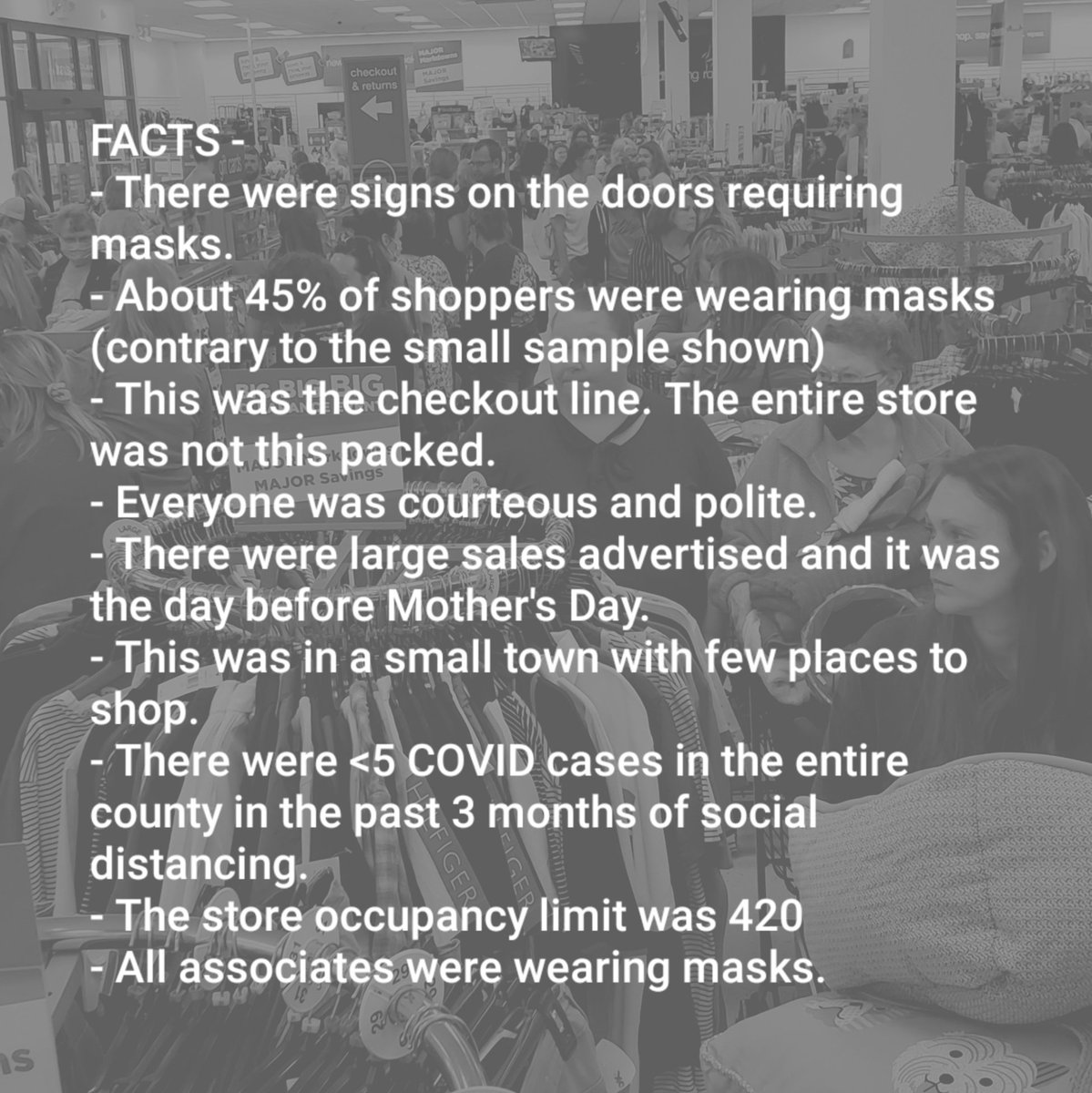 TVangulick's tweet photo. @Marsha34 Facts for those who are interested. 
Source: I was there. https://t.co/HzCgsLKGHp