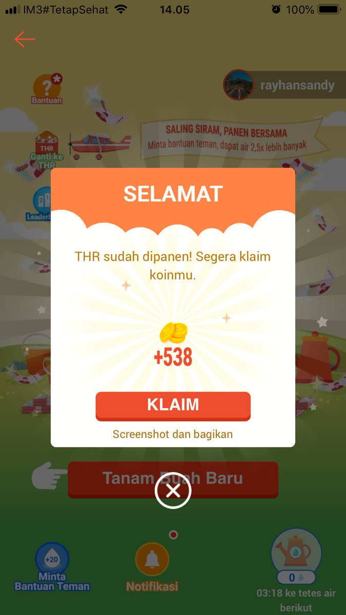 asseek panen lgi mkasih <a href="/ShopeeID/">Shopee Indonesia</a> #ShopeeTanamTHR10M