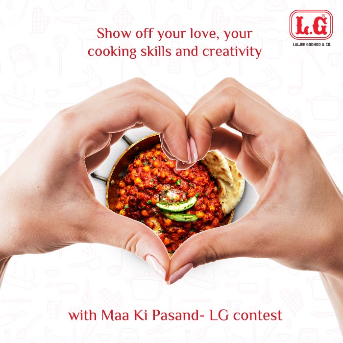 Participate in Maa Ki Pasand LG contest and gift your mom the perfect present of her favourite food. 
Happy Mother's Day!

#LaljeeGodhooHing #MaaKiPasandLG #mothersday2020 #ContestAlert