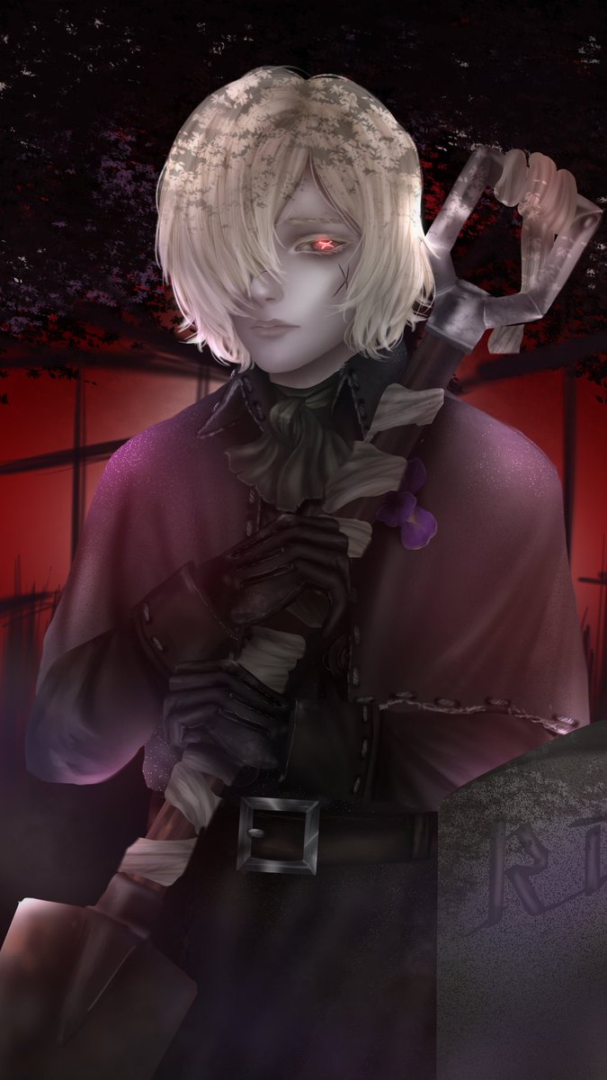 Chubbucat916's tweet photo. I've been into this game for a while now, and I've grown to cherish this character ; u ;

#IdentityVfanart #identityv #fanart #gravekeeper https://t.co/e11tZzYcE8