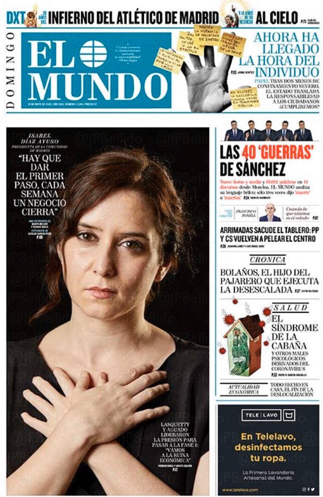 JuanVenturaLado's tweet photo. La Ida de olla con la foto es de tal calibre que opaca el despropósito del titular. Si en Madrid cerrase solo un negocio a la semana serían 53 en este año #DesafiAyuso https://t.co/YNZHl8w6mV