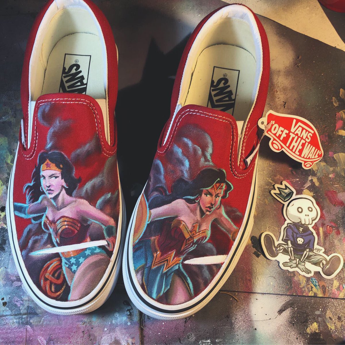 thatshxtdead's tweet photo. Hand-Painted Vans. 100% Custom Art. DM for prices. #ThatShitDead https://t.co/6P6O5V4f4R