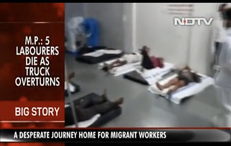  #iWonderWhy these images don’t shake the conscience of  @BJP4India  @INCIndia, other political parties and most importantly the civil society and compel them to protect these poor migrant workers and their families.  @priyankagandhi  @nitin_gadkari  @ShashiTharoor