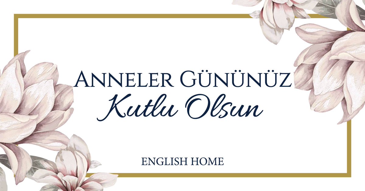 englishhometr's tweet photo. Yanımızda olamasalar da sevgilerini hep kalbimizde hissettiğimiz tüm kadınların Anneler Günü kutlu olsun...

Ayrı geçirdiğimiz son Anneler Günü olması dileğimizle...

English Home Ailesi
#AnnelerGünü 
#MothersDay https://t.co/8BAnG5lEfi