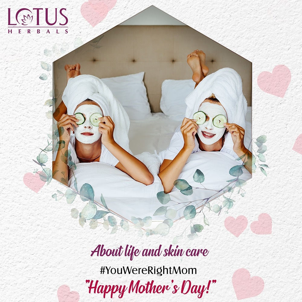 Your skin care secrets always kept me glowing. Thanks, Ma! Happy Mother's Day #YouWereRightMom #LotusHerbals #DIYhacks #beautyhacks #mothersday #mothersdaygift #mothersday2020 #motherbeautysecrets #momknowsbest